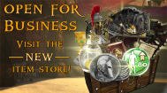 The NEW Item Store: Open for Business!