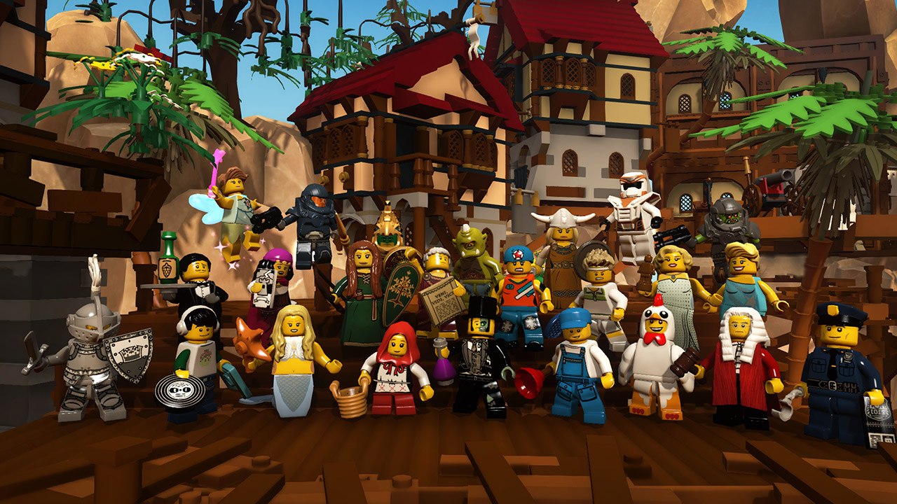 download lego minifigures online game for free