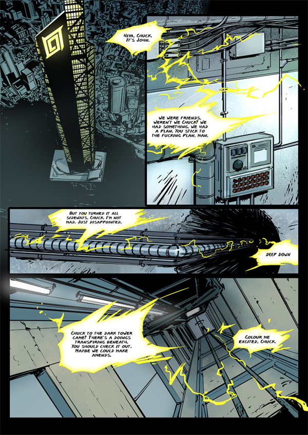 L’EPISODE 12 : LA TOUR NOIRE DES PROFONDEURS EST ARRIVE ! Issue12_page1
